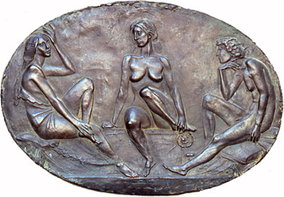 1970/1 An allegory of 3 figures