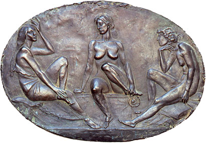 1970/1 An allegory of 3 figures