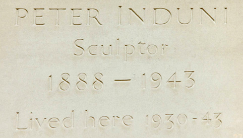 1985/2 Memorial stone to Peter Induni